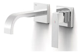 Grifo con monomando de instalación empotrado para lavabo con caño largo Slim Tres