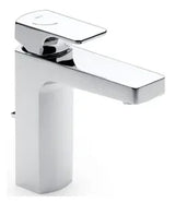 Grifo con monomando de lavabo con desagüe automático de 151 cm acabado cromado L90 Roca