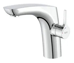 Grifo con monomando lateral de lavabo con acabado cromado Insignia Roca 0