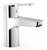 Grifo con monomando para lavabo sobre repisa con acabado cromado Base Tres