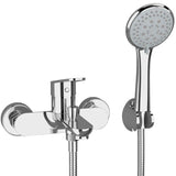 Bathtub Shower Faucet Single Handle Chrome Pisuerga by Valaz