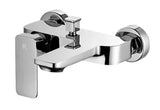 Torneira de banheira cromada monocomando design Skara Källa