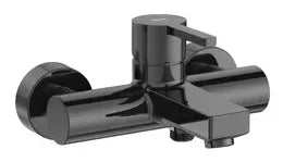 Grifo de baño monomando exterior con acabado titanio negro Naia Roca 0