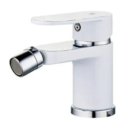 Grifo de bidé Legend de latón blanco Källa 0