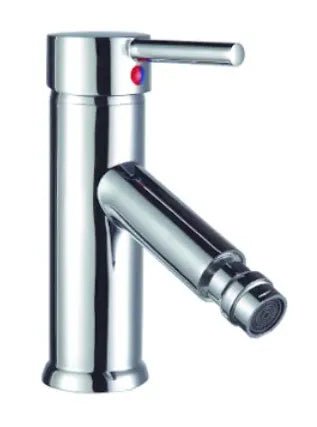 Grifo de bidé monomando con acabado cromado ARENA Källa 0