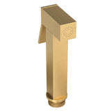 grifo de bidé spray empotrado cuadrado oro mate protección PVD de Valaz