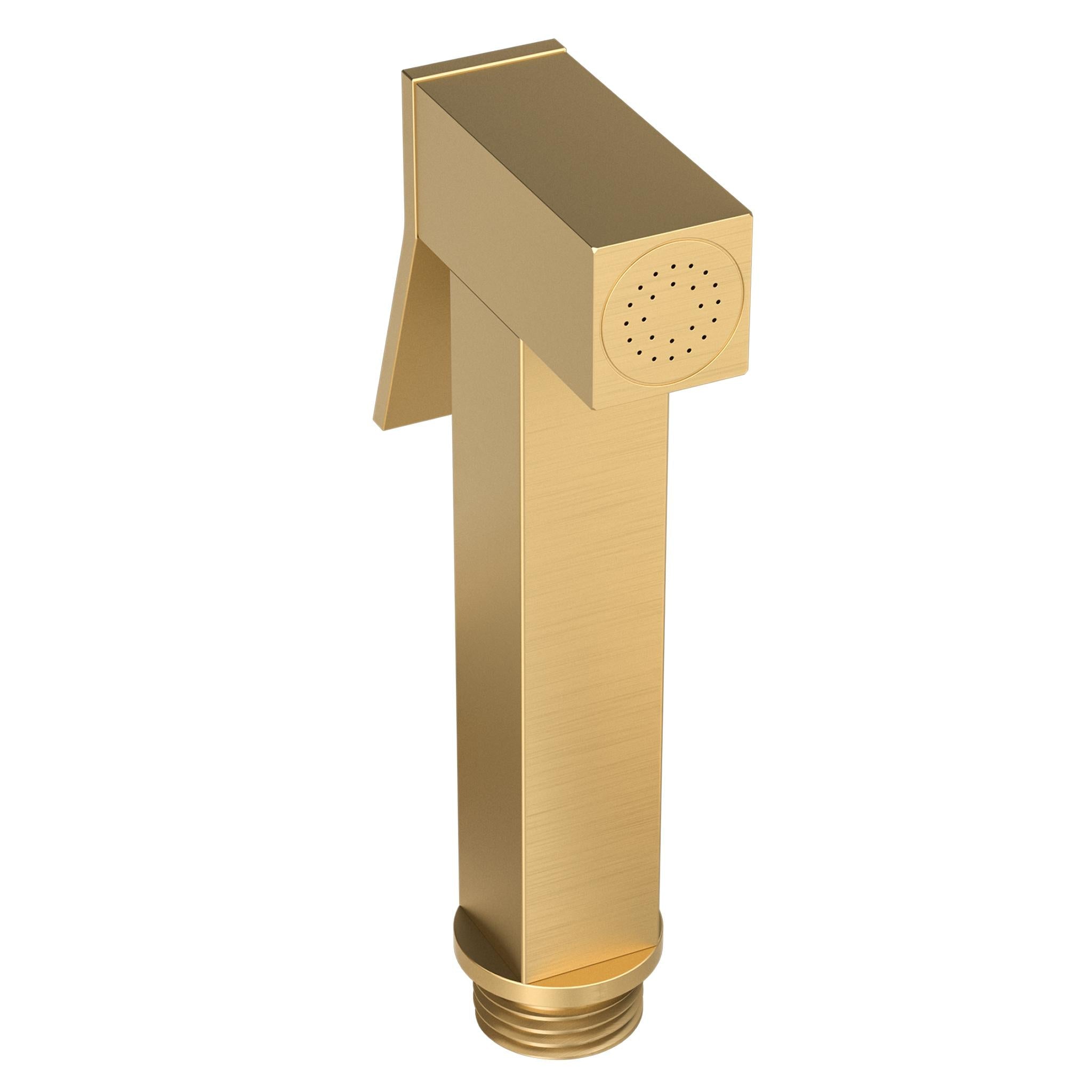 grifo de bidé spray empotrado cuadrado oro mate protección PVD de Valaz 0