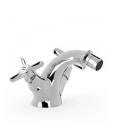 Grifo de bidé vertical bimando con regulador de temperatura acabado cromado CLASIC TRES