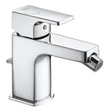 Grifo de bidet con desagüe automático y acabado cromado Cold Start L90 Roca