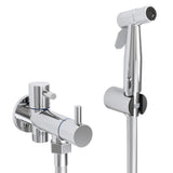 Grifo de bidet empotrado redondo de 1 vía, agua fría, en cromado Cabriel de Valaz