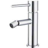 Grifo de bidet monomando redondo cromado Ebro de Valaz