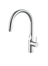 Grifo de cocina con ducha extraible monomando acabado cromado Glera Roca