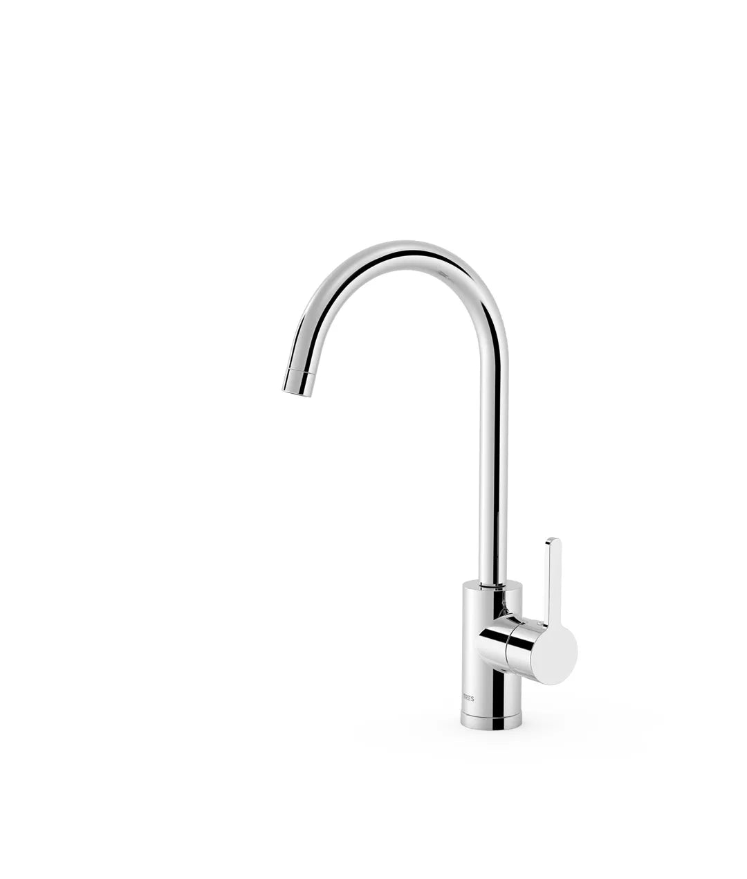 Grifo de cocina monomando lateral con caño giratorio acabado cromado Cocina Tres 0