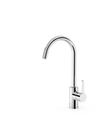 Grifo de cocina monomando lateral con caño giratorio acabado cromado Cocina Tres
