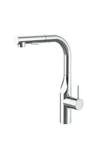 Grifo de cocina recto con ducha extraíble y acabado cromado Glera Roca