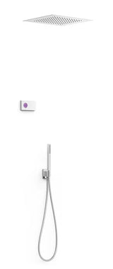 Grifo de ducha con panel electrónico y termostático de dos vías fabricado de latón TRES RT