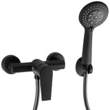 Misturador de duche monocomando preto fosco Magro de Valaz
