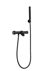 Grifo de ducha/bañera termostático negro mate maneta luxury Birim de Valaz