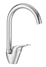 Torneira de lava louças de latão com acabamento cromado Basic Källa