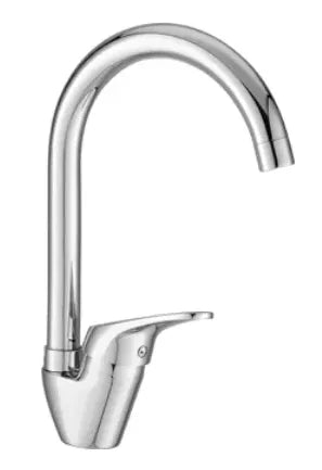 Grifo de fregadero de latón con acabado cromado Basic Källa 0