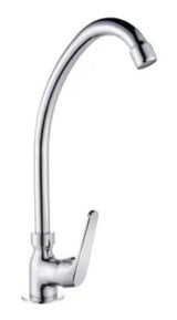 Robinet d'évier en laiton avec finition chromée 34 cm de haut One Källa