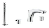 Grifo de instalación sobre repisa de baño ducha con acabado cromado Insignia Roca