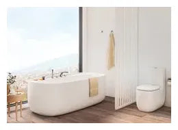 Grifo de instalación sobre repisa de baño ducha con acabado cromado Insignia Roca 1