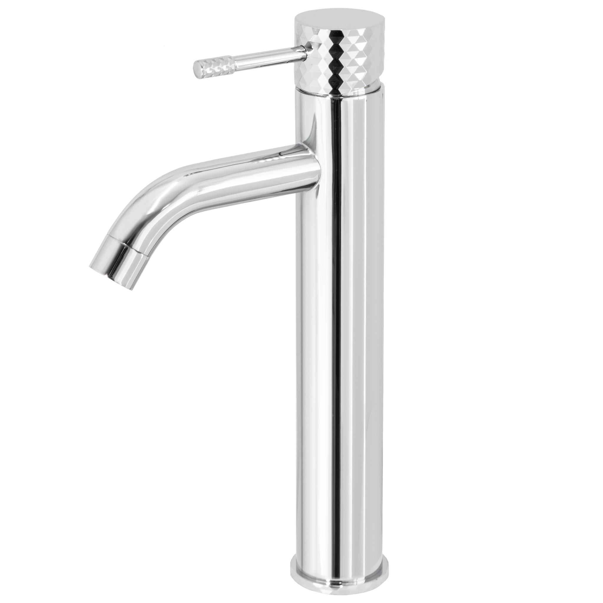 Grifo de lavabo alto monomando cromado maneta luxury cartucho cerámico 35 mm Oda de Valaz 0