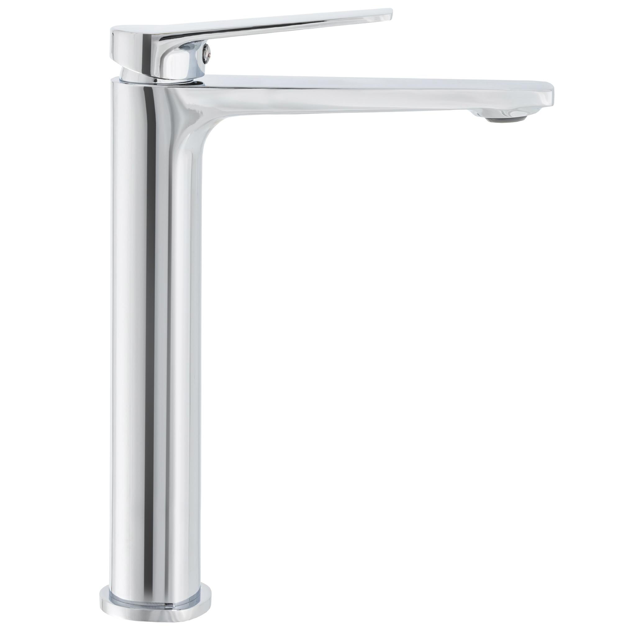 Grifo de lavabo alto para lavabos de pica o sobre encimera cromado monomando ergonómico Valdivia de Valaz 2