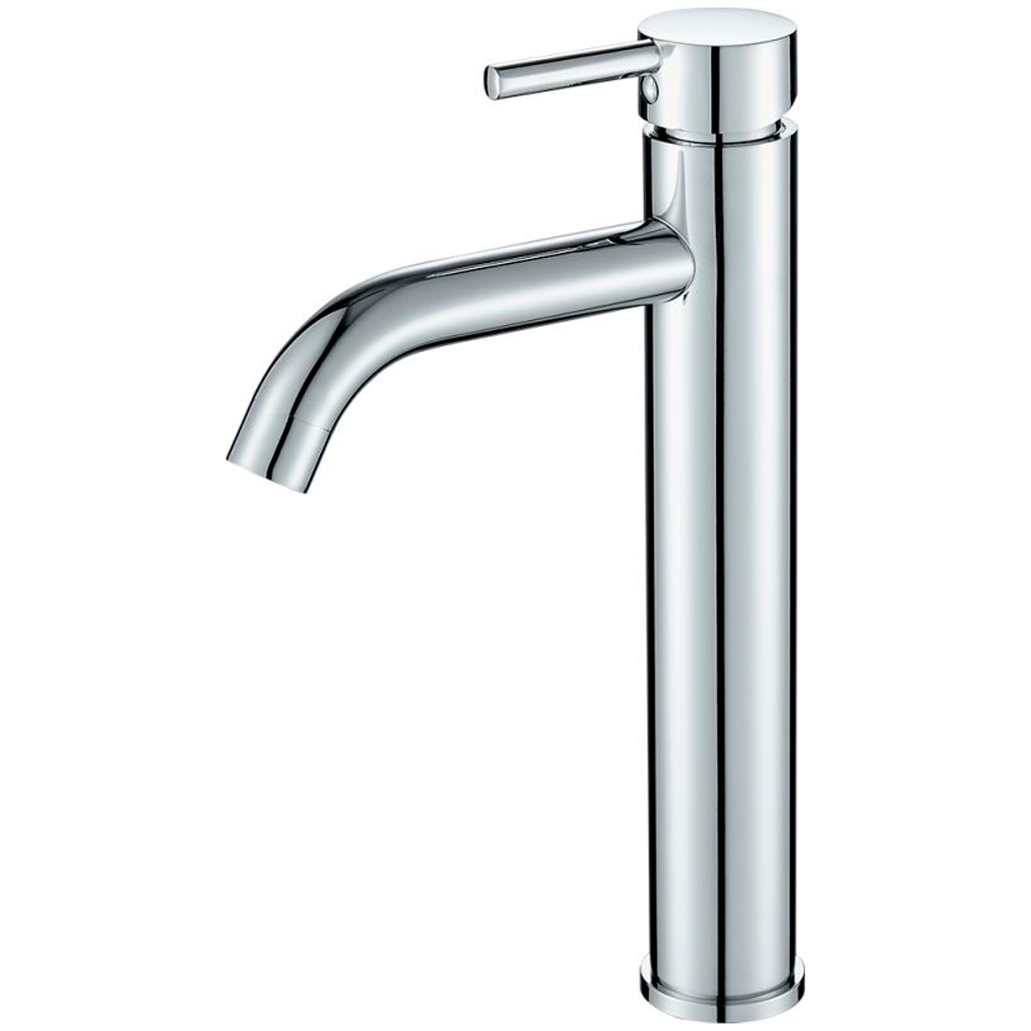 Grifo de lavabo alto para pica monomando cromado Jabalon de Valaz 0
