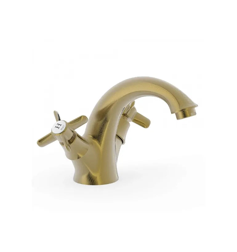 Grifo de lavabo bimando de estilo clásico CLASIC TRES 2