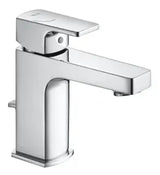 Grifo de lavabo compacto con desagüe automático acabado cromado L90 de Roca