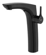 Grifo de lavabo con cartucho cerámico acabado negro titanio cepillado Insignia Roca