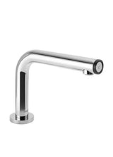 Grifo de lavabo con sistema touch eco, caño de altura media y acabado cromado Max Tres