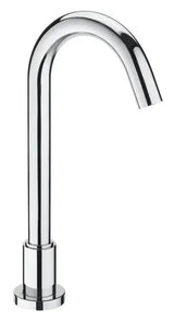 Grifo de lavabo de caño alto con acabado cromado para instalación sobre repisa Loft Roca