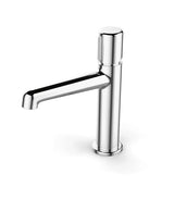 Grifo de lavabo de latón con acabado cromado sobre encimera Tivoli Kassandra