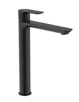 Grifo de lavabo monocomando con acabado negro mate Cala Roca
