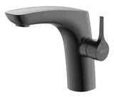 Grifo de lavabo monomando acabado negro titanio cepillado Insignia Roca