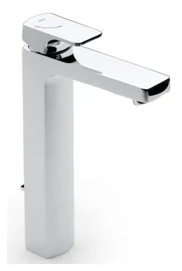 Grifo de lavabo monomando con desagüe automático acabado cromado L90 Roca 0
