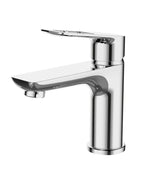Grifo de lavabo monomando de latón con acabado cromado de Bass Kassandra
