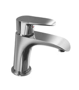 Grifo de lavabo monomando de latón cromado Dann de Kassandra