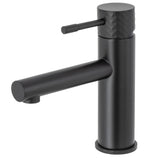 Grifo de lavabo monomando en negro mate Birim de Valaz