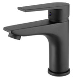 Grifo de lavabo monomando en negro mate Magro de Valaz