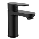 Torneira de lavatório preto fosco com design Legend Källa