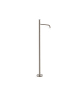 Grifo de pie monomando para lavabo de latón con acabado cromado STUDY TRES