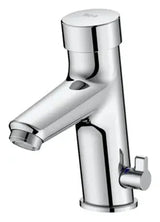 Grifo de repisa temporizado con acabado cromado y control de temperatura ECO ROCA