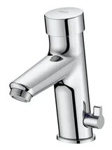 Grifo de repisa temporizado con control de temperatura acabado cromado Roca