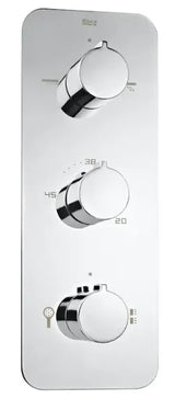 Roca Puzzle A5A2878C00 – Miscelatore Doccia, Termostatico