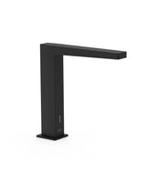 Grifo electrónico con acabado negro mate para lavabo sistema premezclador Slim TRES