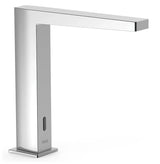 Grifo electrónico para lavabo con sistema de premezcla acabado cromado Slim Tres